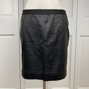 Helmut Lang Lamb Leather Skirt